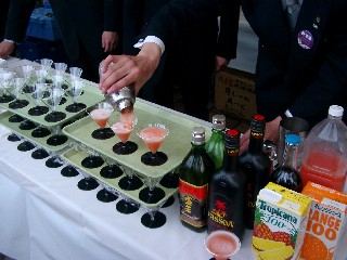 盛若ベースのカクテル